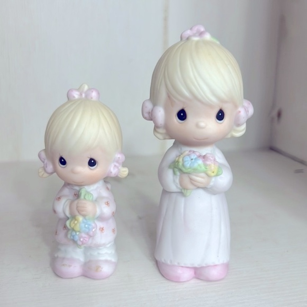Precious Moments Bridesmaid and Flower Girl